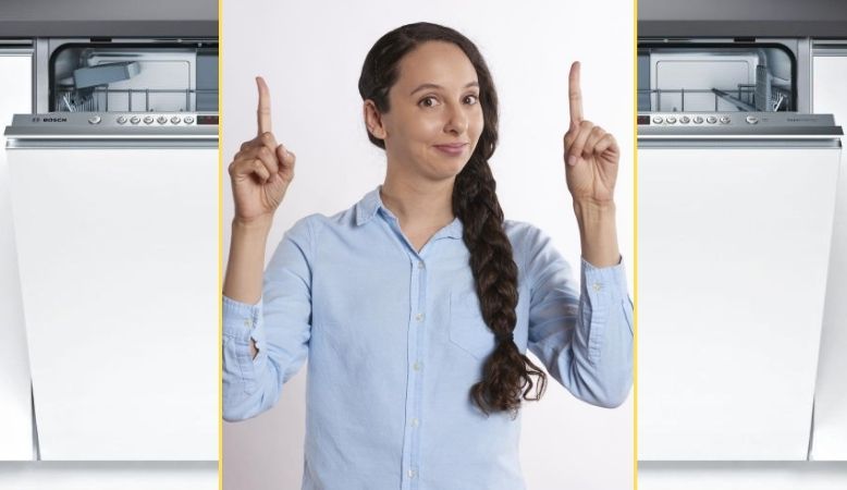 5 Najczęstszych Błędów Przy Urządzaniu Kuchni - zmywarka po złej stronie