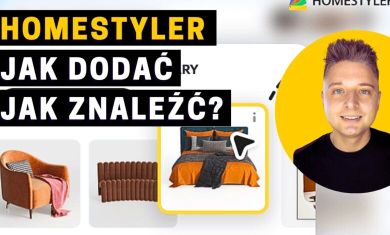 Homestyler - Jak dodawać modele i szukać po zdjęciu