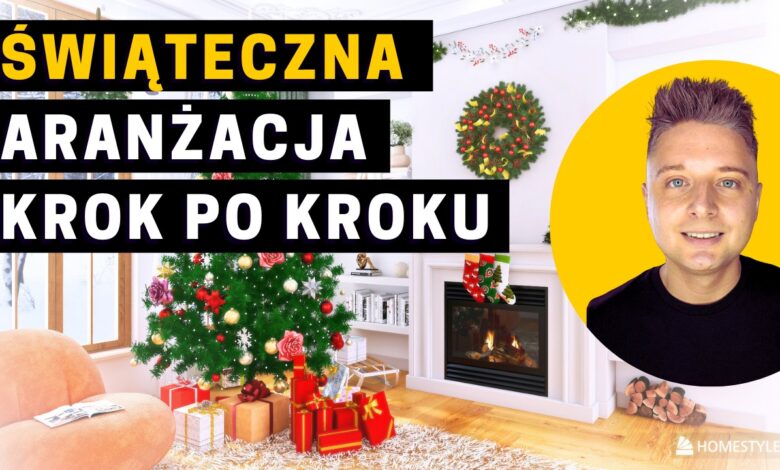 Świąteczna aranżacja w programie Homestyler