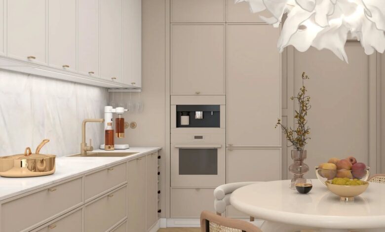 Kuchnia w stylistyce Contemporary Elegance