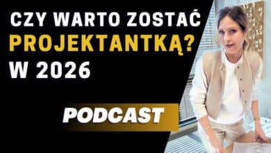 Czy warto zostać projektantką wnętrz w 2026? Prawda o zarobkach, AI i pracy projektanta wnętrz