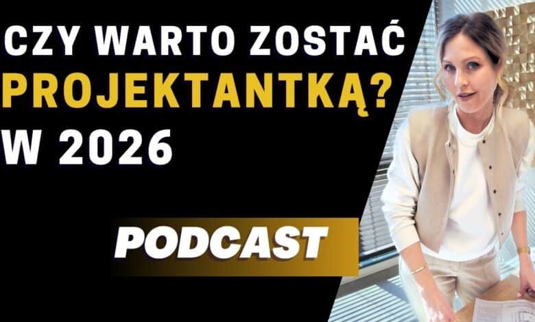 Czy warto zostać projektantką wnętrz w 2026? Prawda o zarobkach, AI i pracy projektanta wnętrz